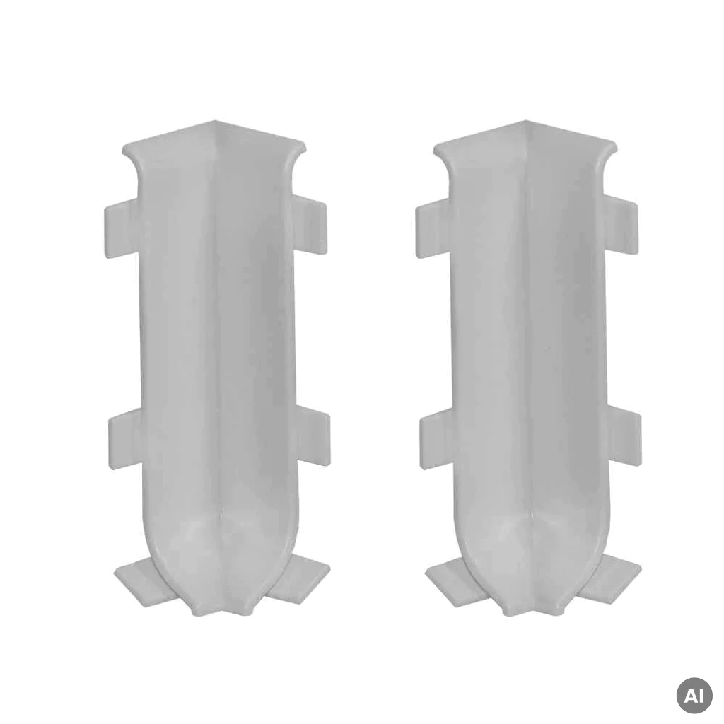 Narożnik wewnętrzny Cezar Jasny Szary RAL7035 59mm, NW59-7035