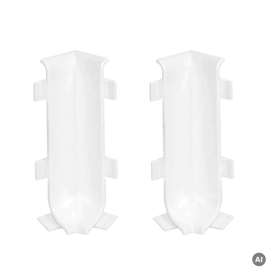 Narożnik wewnętrzny Cezar Biały RAL9003 59mm, NW59-9003