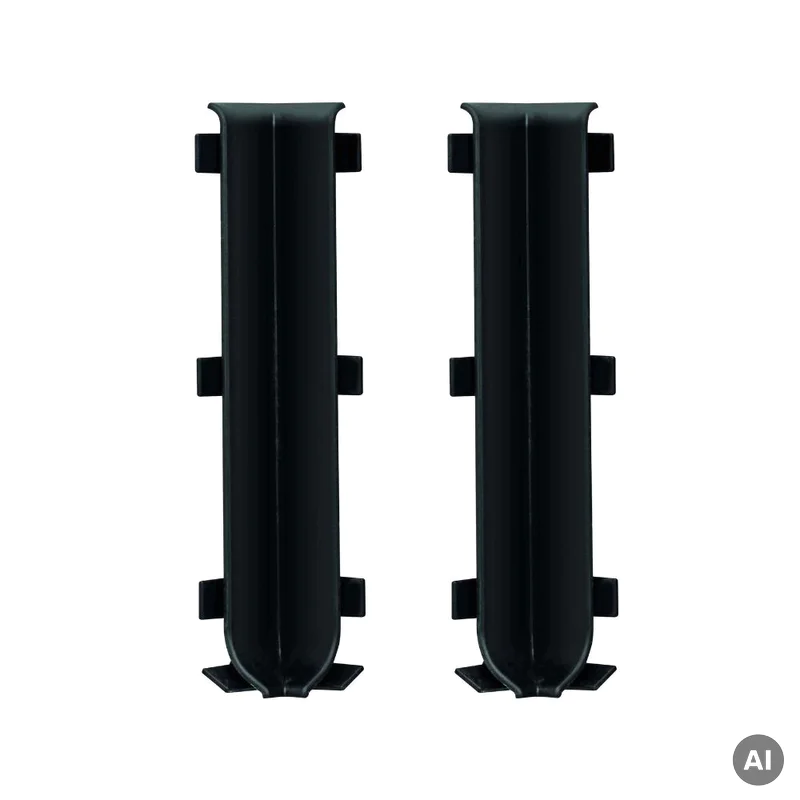 Narożnik wewnętrzny Cezar Czarny RAL9005 59mm, NW59-9005