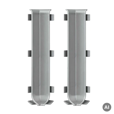 Narożnik wewnętrzny Stal szczotkowana Inox EC43S 59mm, NW59-EC43S