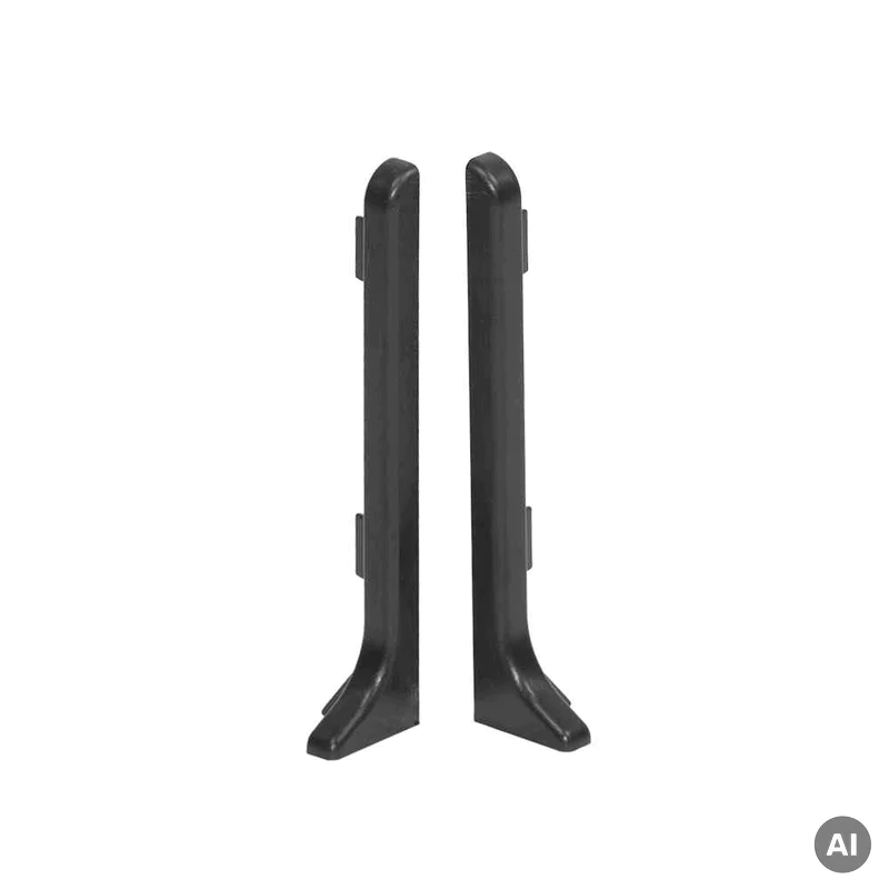 Zakończenie Cezar Lewe+Prawe Ciemny Grafit RAL7021 59mm, ZL