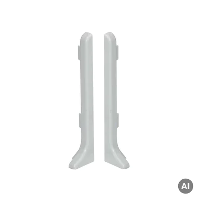 Zakończenie Cezar Lewe+Prawe Jasny Szary RAL7035 59mm, ZLP59-7035
