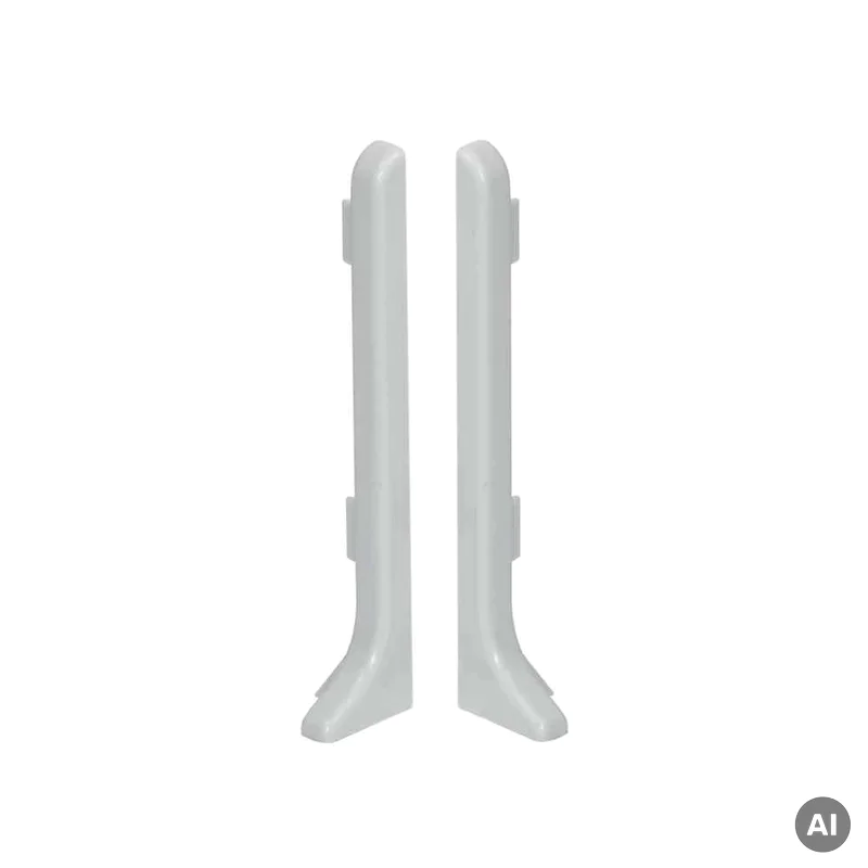 Zakończenie Cezar Lewe+Prawe Jasny Szary RAL7035 59mm, ZLP5