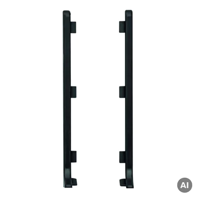 Zakończenie Cezar Lewe+Prawe Czarne RAL9005 59mm , ZLP59-9005
