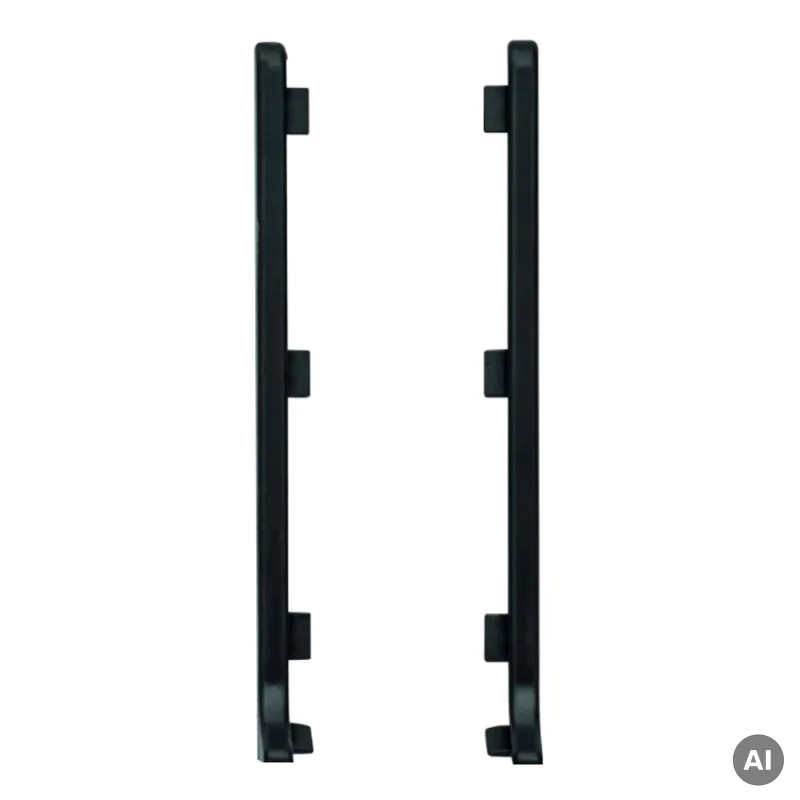 Zakończenie Cezar Lewe+Prawe Czarne RAL9005 59mm , ZLP59-90