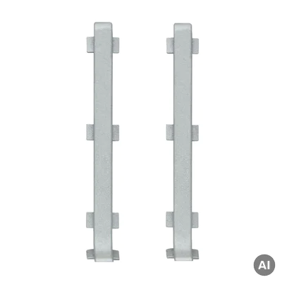 Łącznik Cezar Stal szczotkowana Inox EC43S 80mm, LL80-EC43S