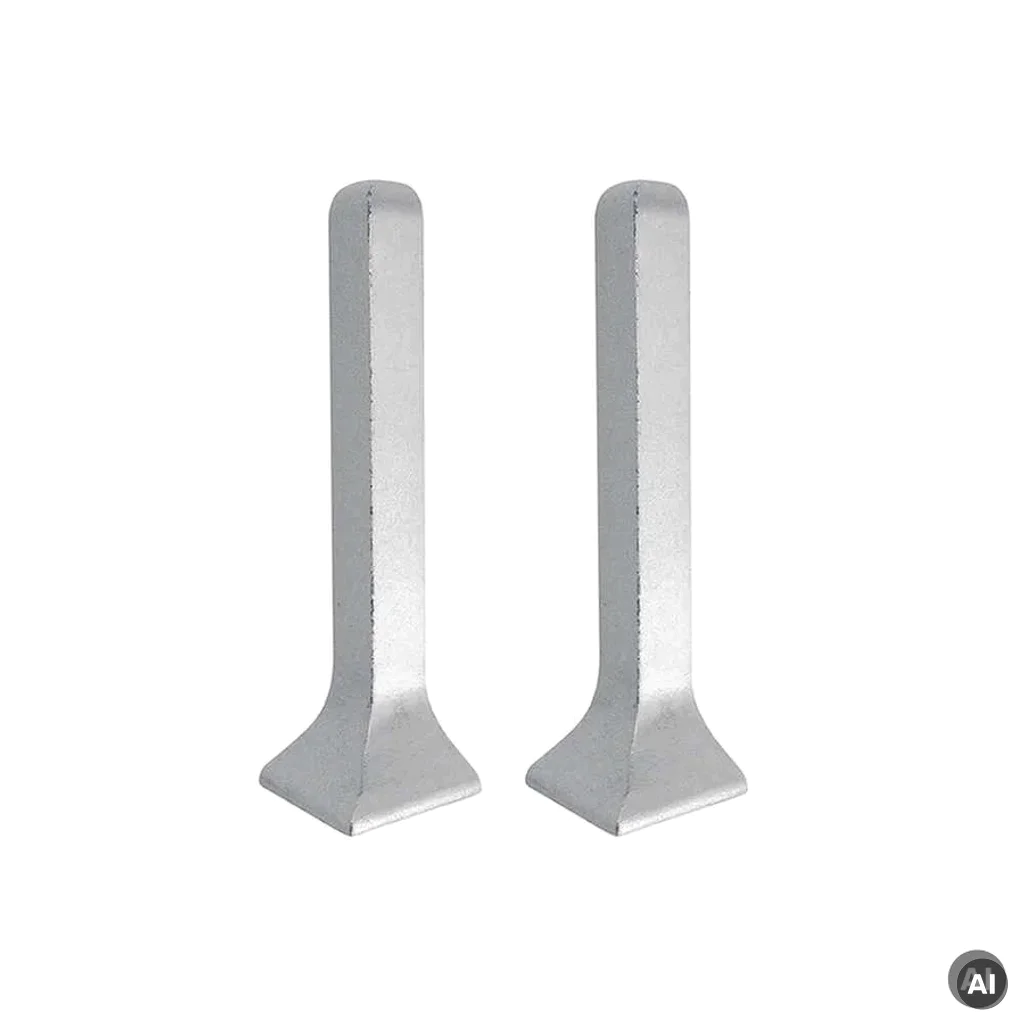 Narożnik zewnętrzny Creativa Srebrny andowany C0 100mm, NZ100