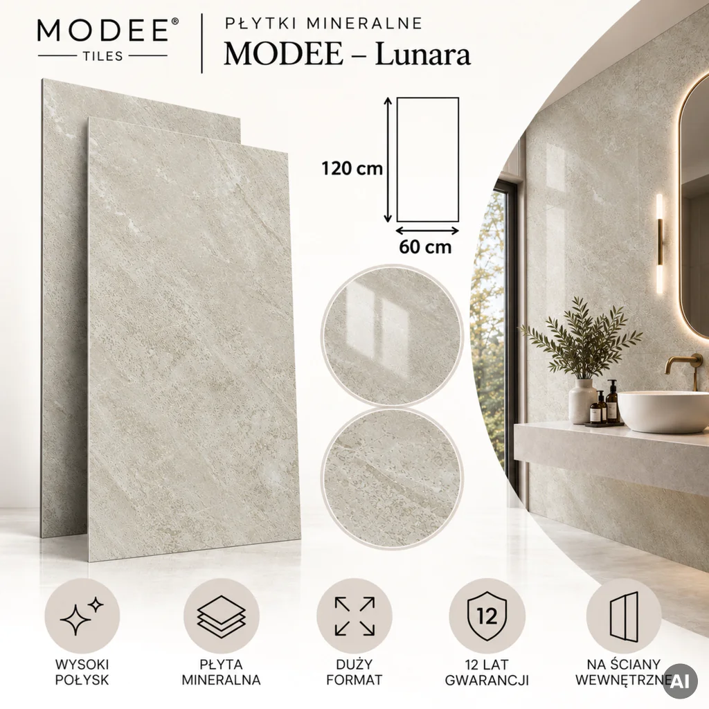 Panele ścienne Lunara 547G , 5905167889947
