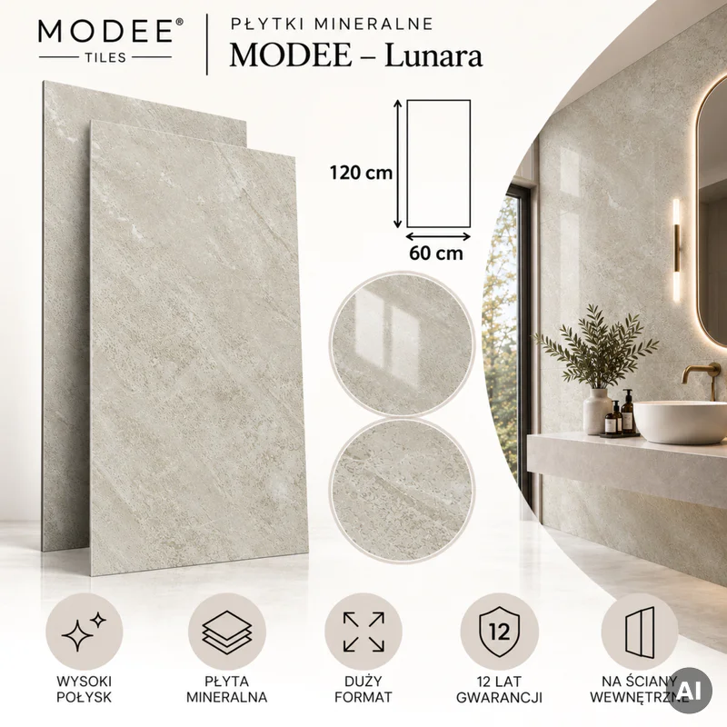 Panele ścienne Lunara 547G , 5905167889947 - 5