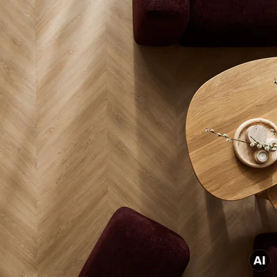 Panele winylowe ze zintegrowanym podkładem Dąb Grenoble Naturalny 6 mm Klasa 33, 6077615