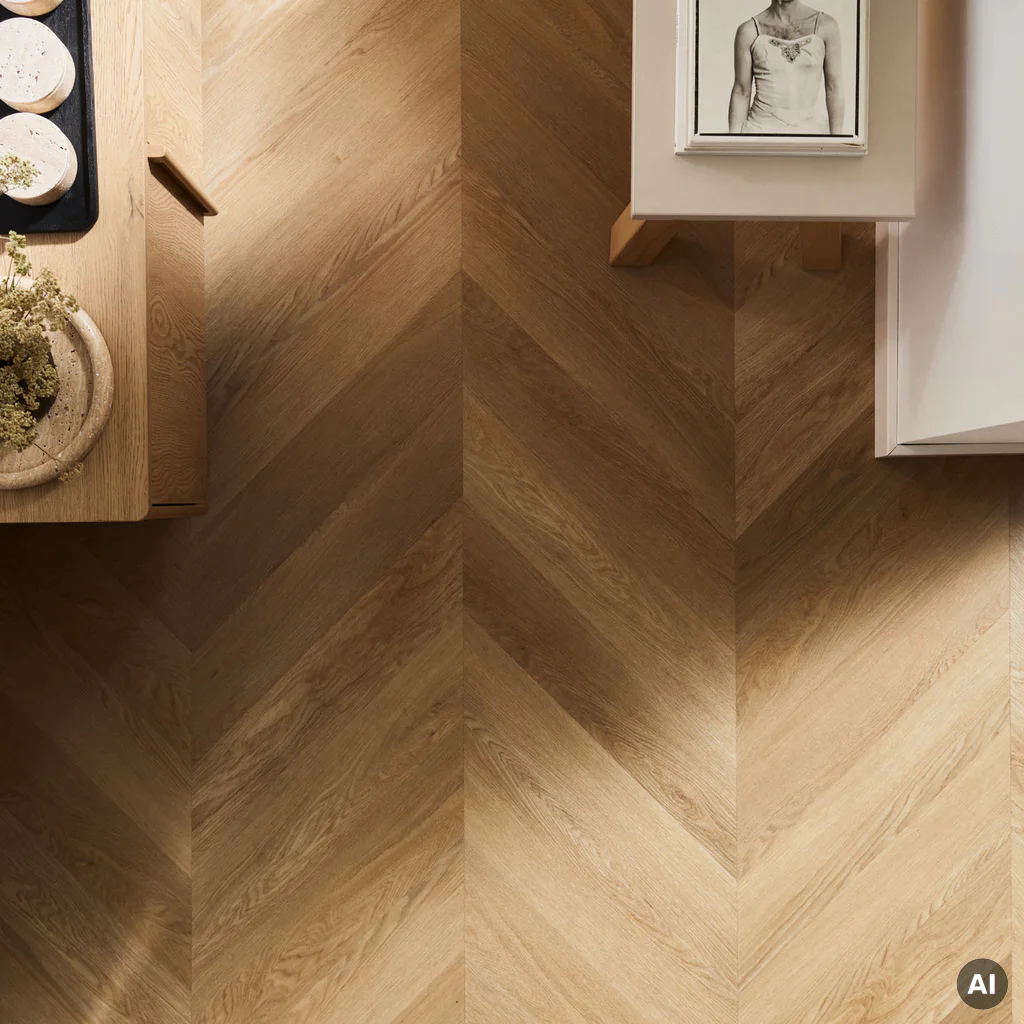 Panele winylowe ze zintegrowanym podkładem Dąb Nimes Naturalny 6 mm Klasa 33, 6077618