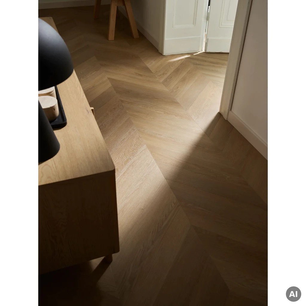 Panele winylowe ze zintegrowanym podkładem Dąb Nimes Naturalny 6 mm Klasa 33, 6077618