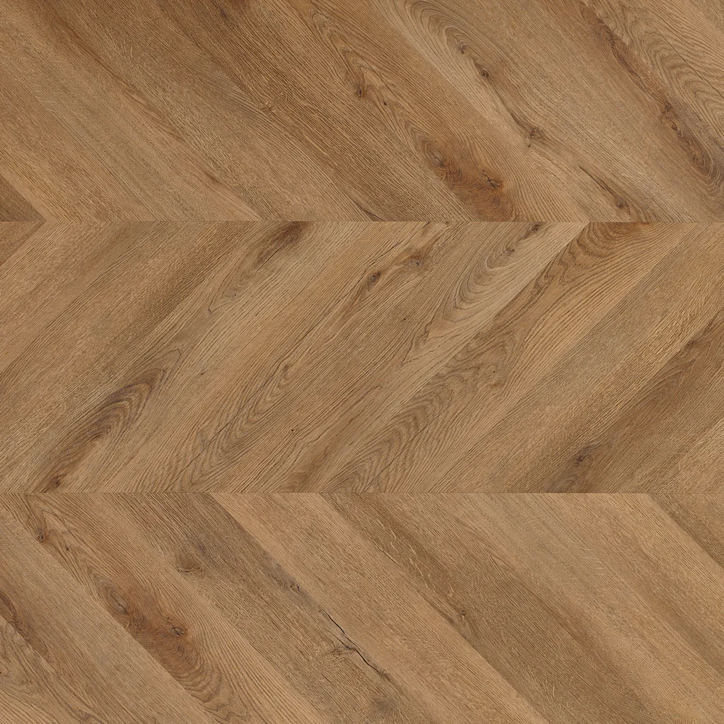 Panele winylowe Jodła Chevron Dąb Bergvann Ciemny 4.5 mm Klasa 32, 5905167902585