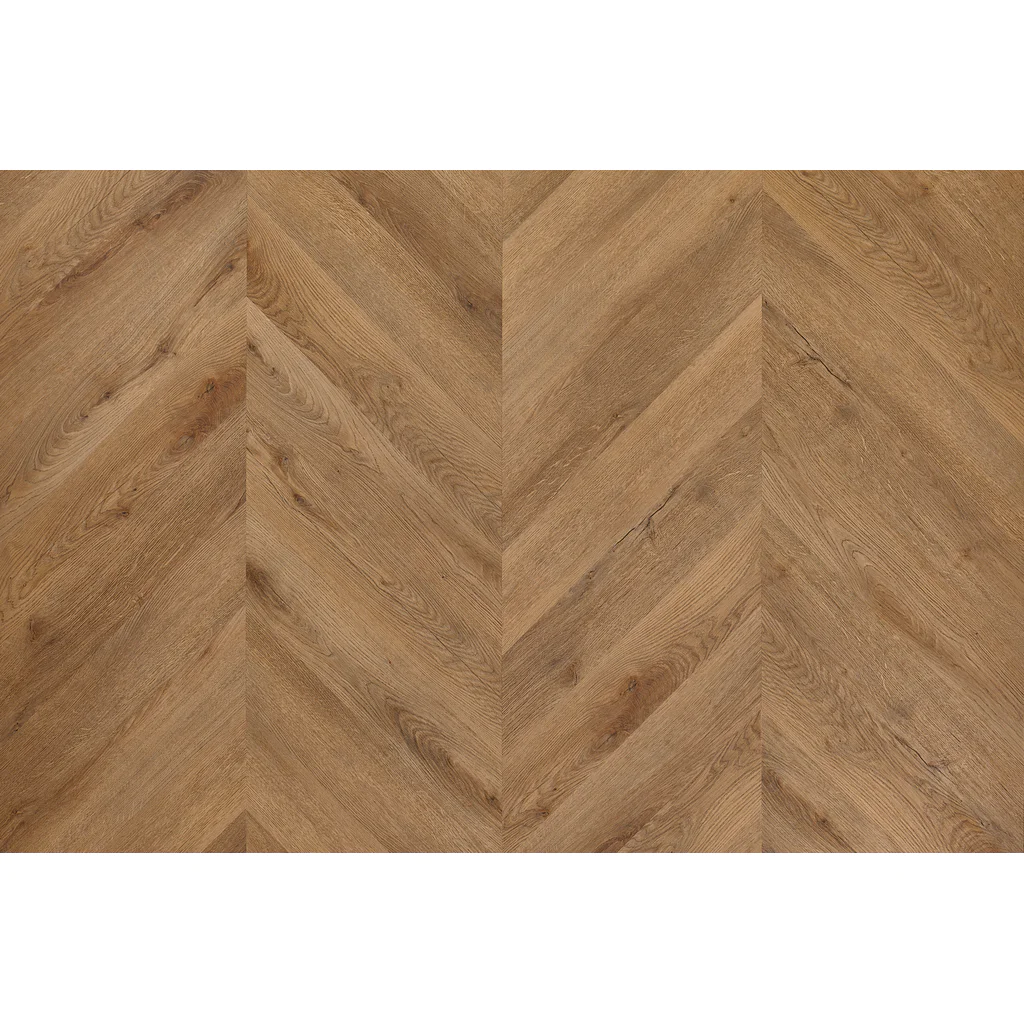 Panele winylowe Jodła Chevron Dąb Bergvann Ciemny 4.5 mm Klasa 32, 5905167902585