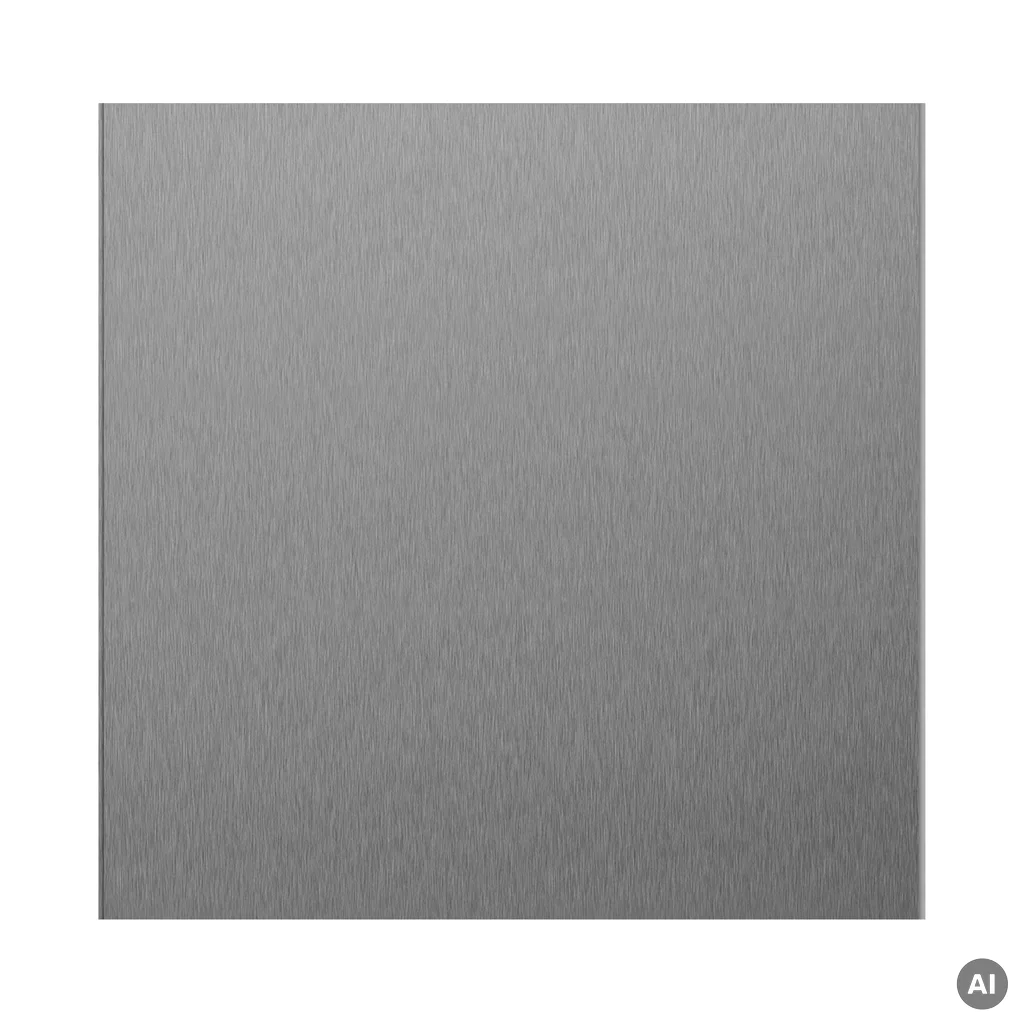 Panel ścienny dekoracyjny XL Brushed Steel 60 x 265 cm, 6073762