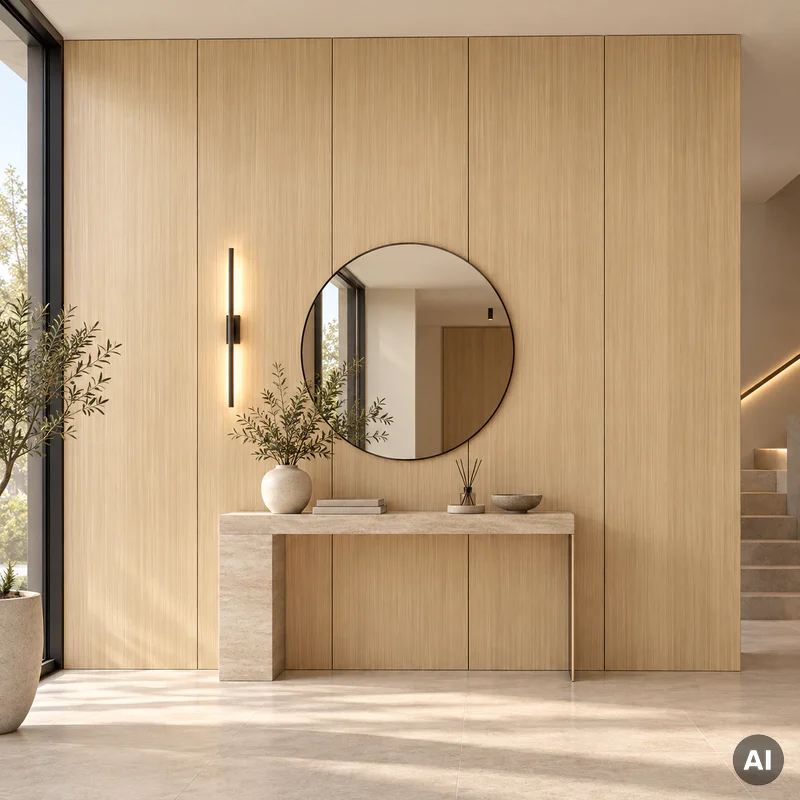 Panel ścienny dekoracyjny XL Harmony Wood 60 x 265 cm, 6073