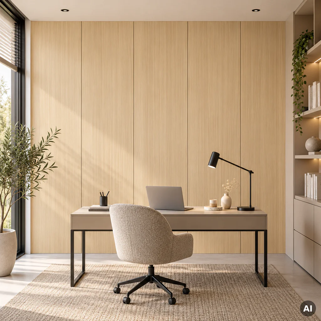 Panel ścienny dekoracyjny XL Harmony Wood 60 x 265 cm, 6073756