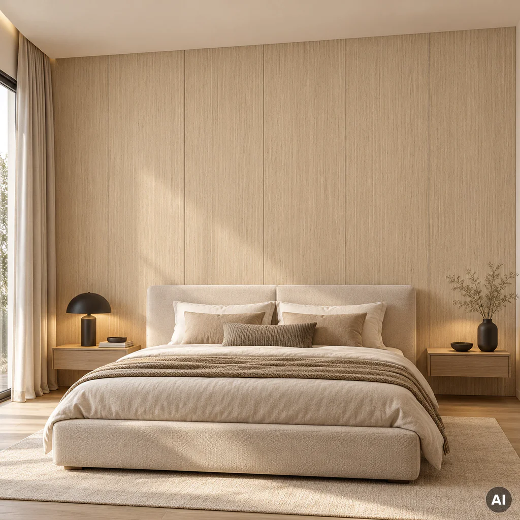 Panel ścienny dekoracyjny XL Truffle Oak 60 x 265 cm, 6081174
