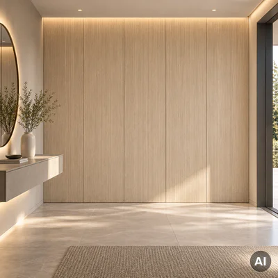 Panel ścienny dekoracyjny XL Truffle Oak 60 x 265 cm, 6081174
