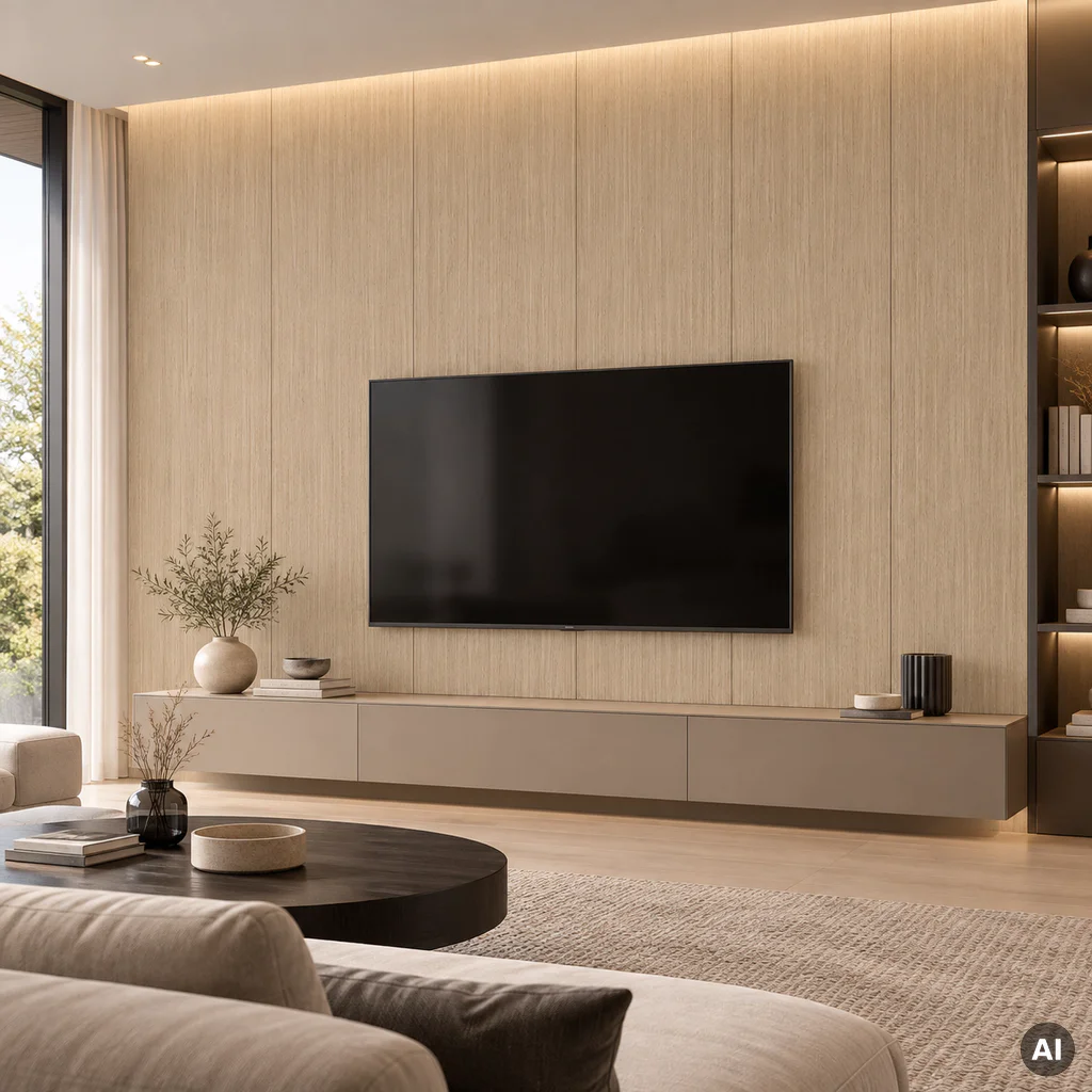 Panel ścienny dekoracyjny XL Truffle Oak 60 x 265 cm, 6081174