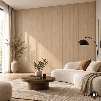 Panel ścienny dekoracyjny XL Truffle Oak 60 x 265 cm, 6081174