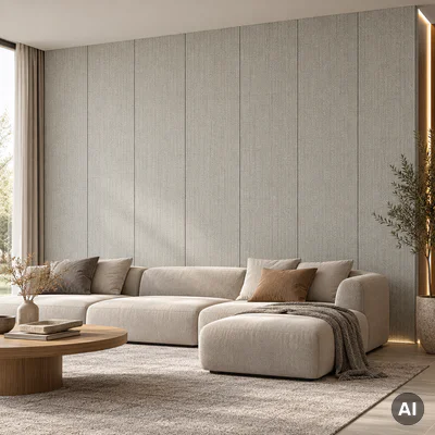 Panel ścienny dekoracyjny XL Chevron Weave 60 x 265 cm, 6081176