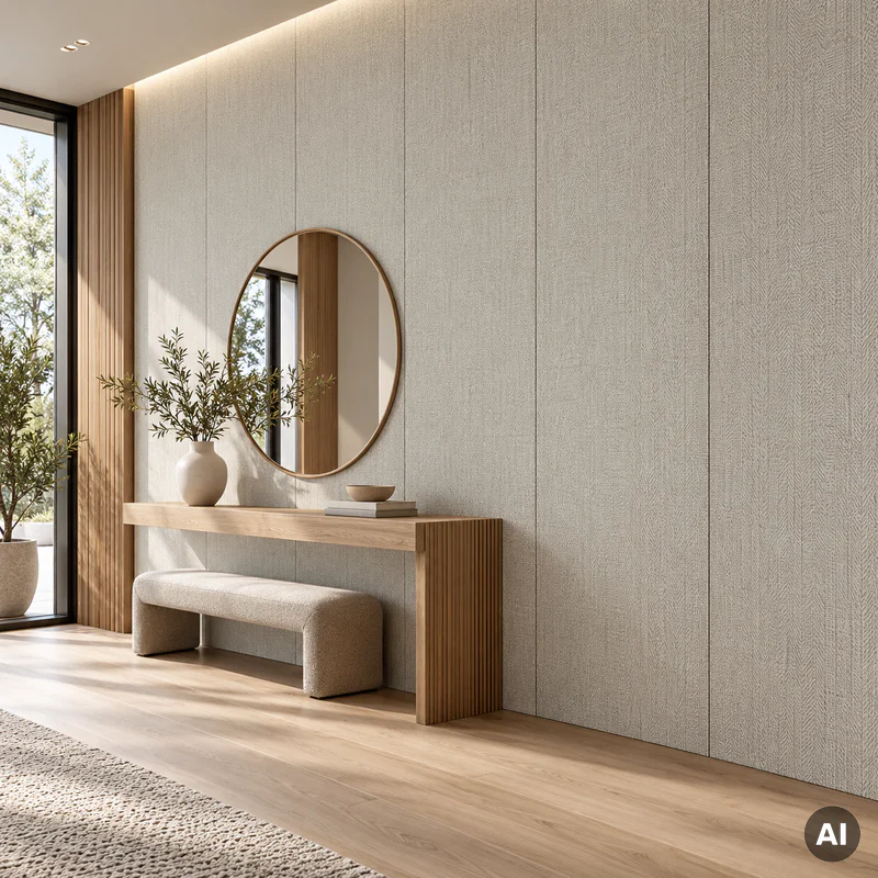 Panel ścienny dekoracyjny XL Chevron Weave 60 x 265 cm, 608