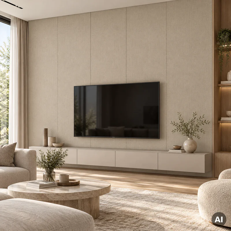 Panel ścienny dekoracyjny XL Linen Fabric 60 x 265 cm, 6075