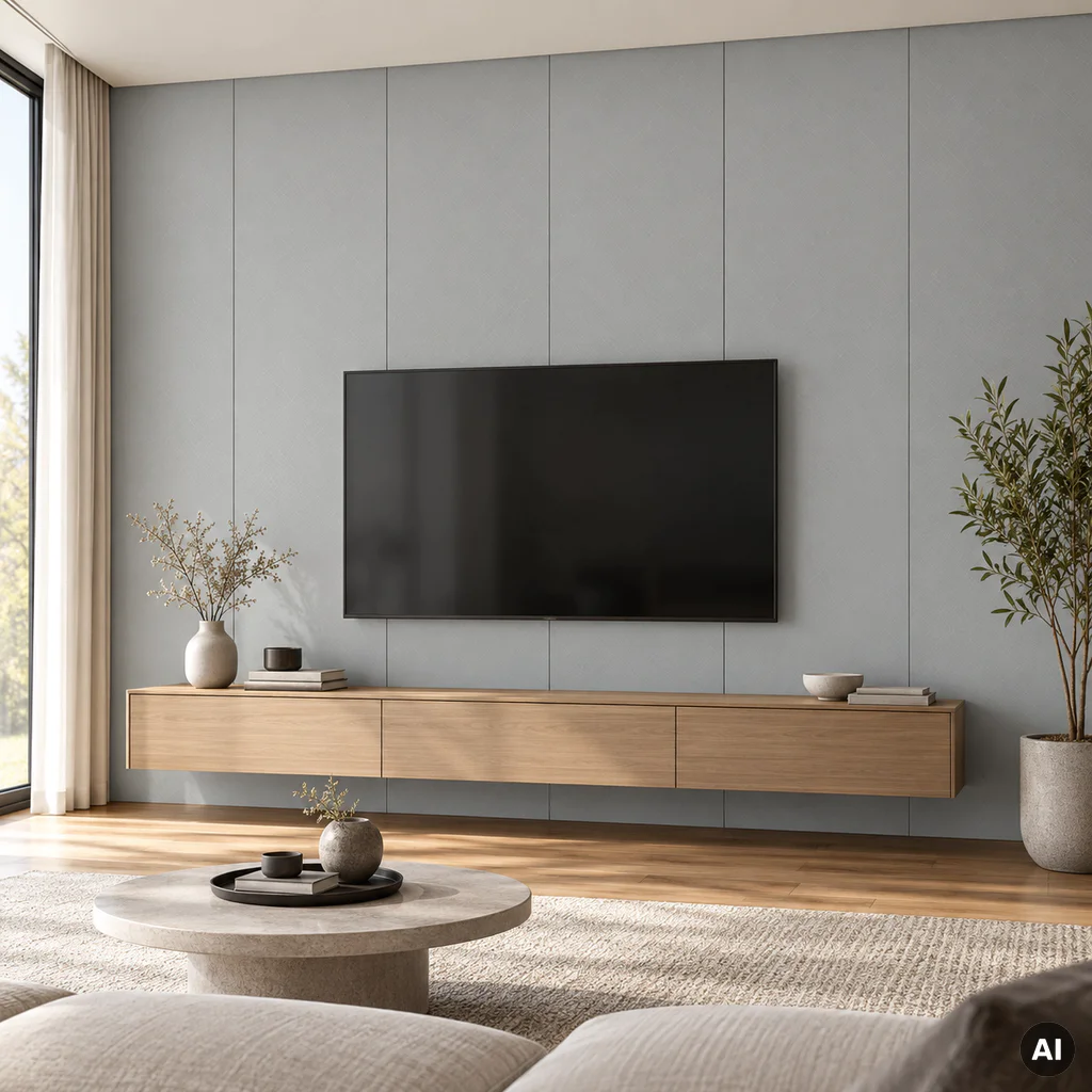 Panel ścienny dekoracyjny XL Mesh Touch 60 x 265 cm, 6075088