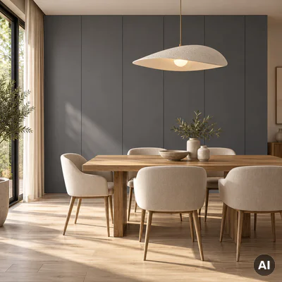 Panel ścienny dekoracyjny XL Deep Grey 60 x 265 cm, 6075086