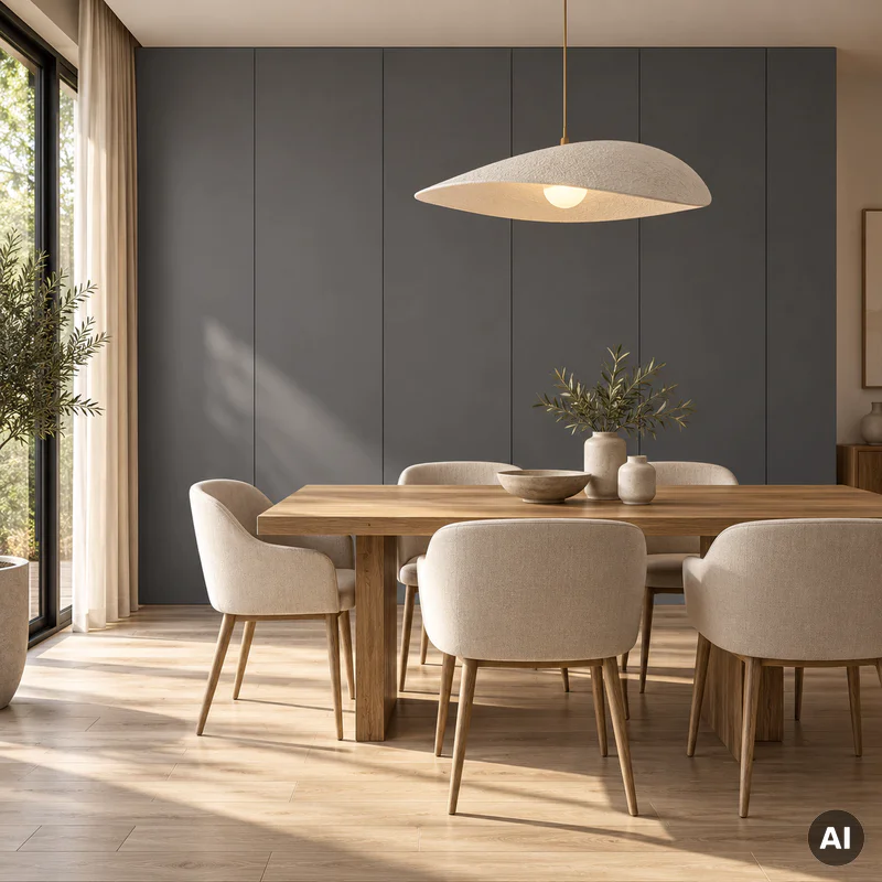 Panel ścienny dekoracyjny XL Deep Grey 60 x 265 cm, 6075086