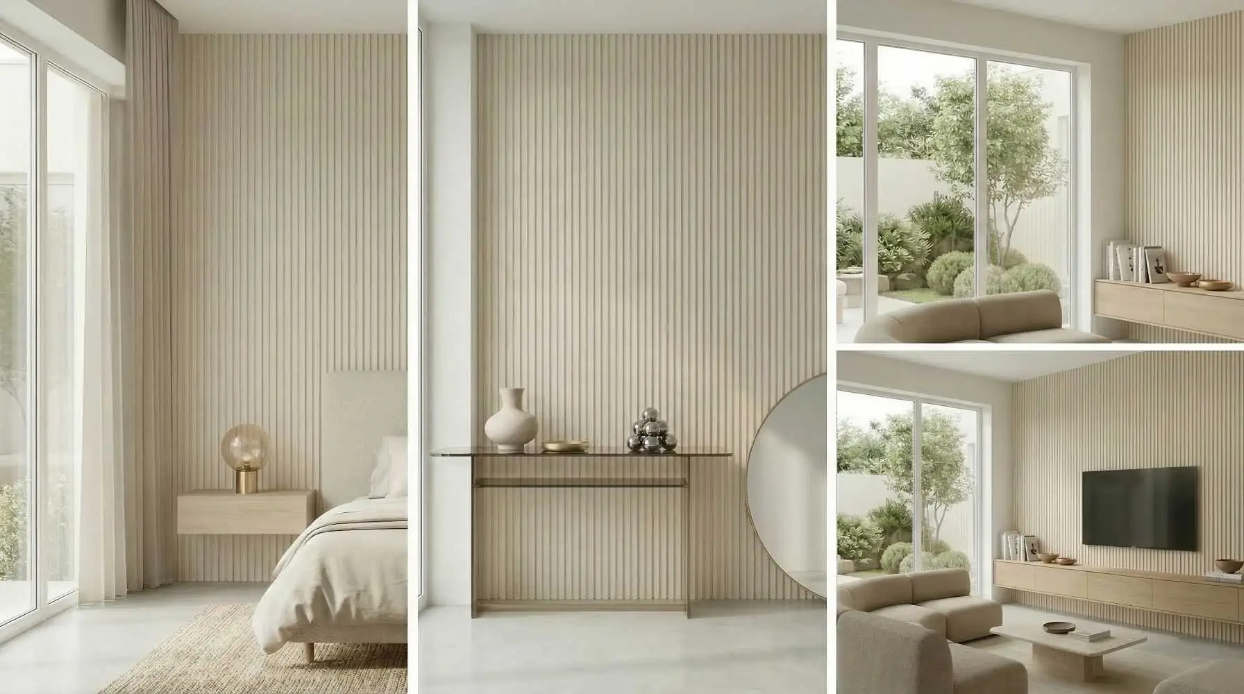 Kup 7 sztuk lameli ściennych Kaszmir Sahara Cream i nie pł